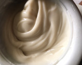 A picture of step 13 of Okpa with pap.