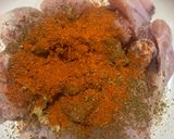 A picture of step 2 of Malaysian Chicken fry (Ayam goreng).