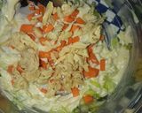 Foto del paso 6 de la receta: Ensalada de pollo con verduras