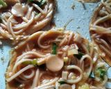 Foto langkah ke 3 dari resep Omelet Spaghetti.
