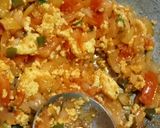 A picture of step 4 of Paneer bhurji.