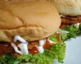 Foto langkah ke 3 dari resep Chicken Burger.