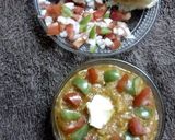 A picture of step 2 of Butter pav bhaji.