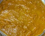 A picture of step 3 of Aam papad crumbles.