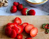 Une image de l'étape 1 de Moelleux Fraises & Pistaches !.