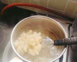 A picture of step 1 of Macaroni salad.