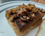 Foto del paso 5 de la receta: Sándwich🥪 de tofu de lentejas bbq...🤔🥐🫑