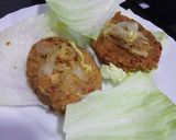 Foto del paso 4 de la receta: Hamburguesa vegana con pan de lechuga