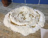 Foto del paso 1 de la receta: Fugaceta y pizzetas a mi estilo, con harina integral y un toque de crema de leche