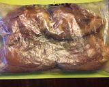 A picture of step 1 of California Farm Airdried Cured Chicken Breast.
