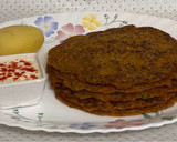 A picture of step 9 of Liquid Dough Aloo Paratha with Whole Wheat Flour.