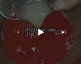 A picture of step 2 of Watermelon Jelly.