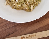 Foto del paso 6 de la receta: Risotto al pesto con gambas
