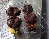Foto langkah ke 4 dari resep Eggless Cup Cake Coklat Lembut.