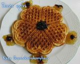 Túrós gofri (Gluténmentes, szénhidrát-csökkentett) recept fázis 3 fotója