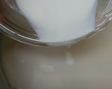 A picture of step 3 of Kunun soya beans.