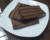 Foto langkah ke 7 dari resep Kue Lapis Coklat.