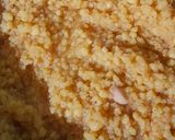 A picture of step 5 of Egg Barfi.