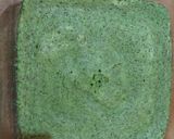 A picture of step 6 of Sprouted Moong and Spinach Dhokla.