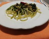 Foto del passaggio 6 della ricetta Linguine con salsicce e friarielli