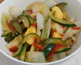 A picture of step 10 of Cucumber and mango.
