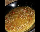 A picture of step 4 of Pasta with minced meat.
