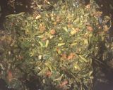 A picture of step 4 of Stir fry Karmata bhaji.