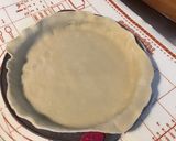 Une image de l'étape 2 de Tarte poires et amandes (pâte brisée au saindoux).