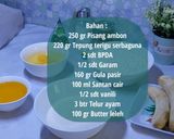 Foto langkah ke 1 dari resep Cake Pisang Kukus, simple tanpa mixer & oven.