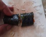 A picture of step 6 of Vegetable Sushi.