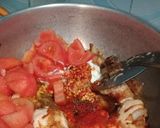 A picture of step 5 of Turnip with chicken.