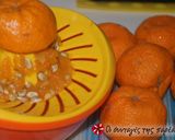 A picture of step 2 of Tangerine concentrate.