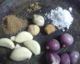 Foto langkah ke 1 dari resep Opor ayam dan tahu sederhana.