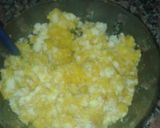 Foto del paso 2 de la receta: Tarta de zapallo, papa y queso con  un toque de miel.