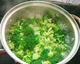 A picture of step 4 of Broccoli fry.