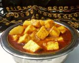 নিরামিষ আলু পনির কারি (Niramish aloo paneer curry recipe in bengali) রেসিপির ধাপ 4 ছবি