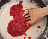 Foto del paso 4 de la receta: 💜 Falsa lasaña de espaguetis con bechamel especial (s/ lactosa)