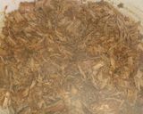 A picture of step 1 of Toasted Pulled Pork Turkish Rolls.