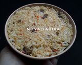 Foto langkah ke 8 dari resep Nasi Tutug Oncom Komplit (NTO) Khas Sunda.