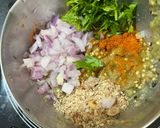 A picture of step 7 of Maharashtrian Traditional Lunch Thali,.