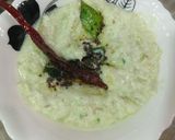 A picture of step 3 of Cucumber Pachadi.