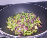 Foto del paso 2 de la receta: Pasta con salsa vegetariana al roquefort