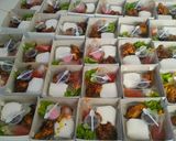 Foto langkah ke 5 dari resep Nasi ayam bakar.