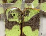Foto langkah ke 8 dari resep Chiffon Pandan Ketan Hitam.