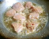 A picture of step 1 of KFC Chilli Chicken Popcorn Curry 😋.