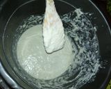 A picture of step 1 of Semovita masa #Kano State#.