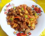 Foto langkah ke 6 dari resep Sambal goreng ati ampela + pete.