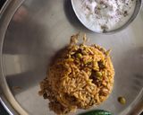 A picture of step 11 of Methi matar pulao.
