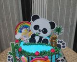 Foto langkah ke 9 dari resep Kue Tart Brownies 4 telur.