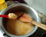 A picture of step 2 of Butter chicken (packet masala).